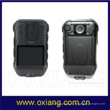Caméra portable portée par le corps de la police double HD 1080P